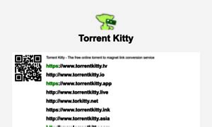 kittytorrent|torrentkitty magnet tw.